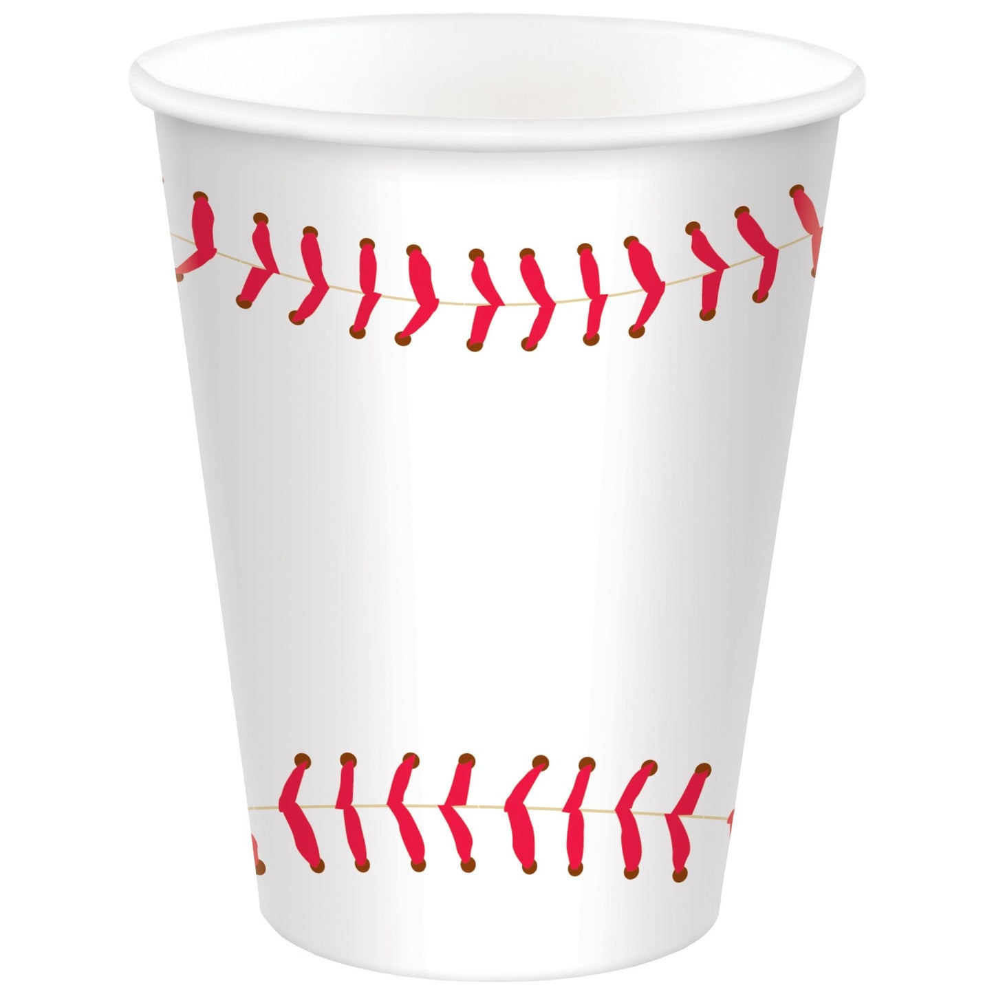Amscan 12-oz Baseball-Themed Home Run Paper Cups, 20-pk