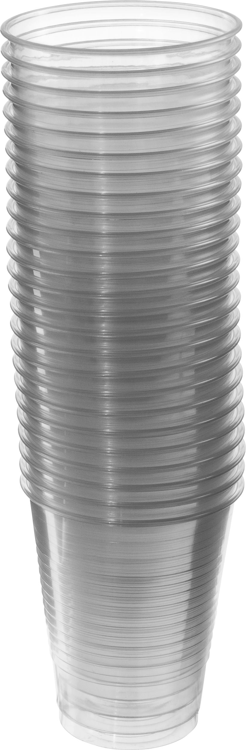 Big Party Pack Plastic Reusable Cups, Various Colours, 16-oz, 50-pk, for Christmas/Thanksgiving/New Year's Eve/Birthday Party