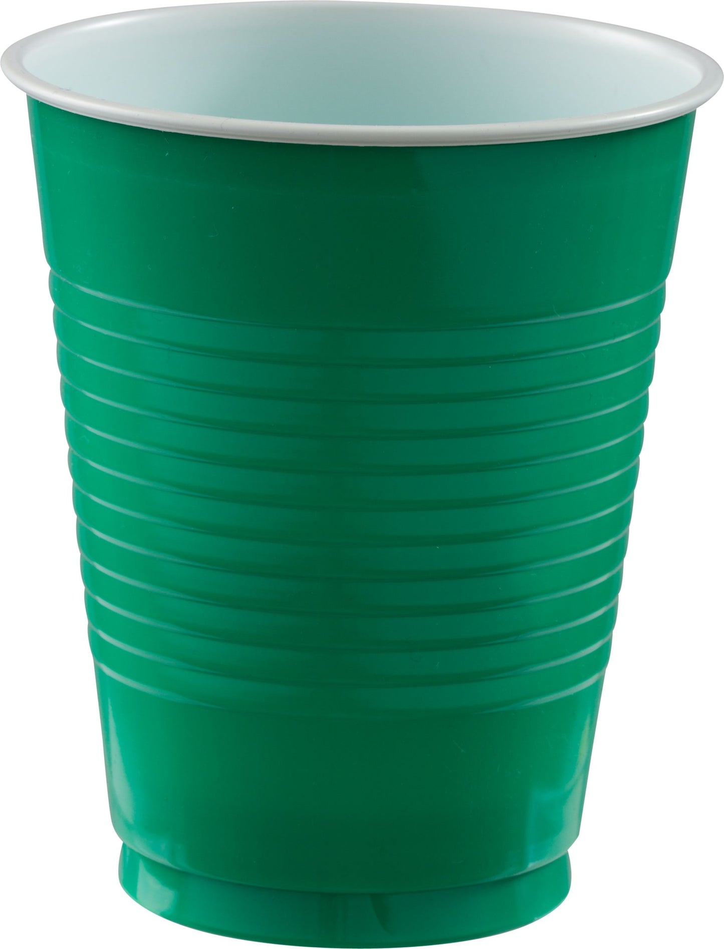 Big Party Pack Plastic Reusable Cups, Various Colours, 16-oz, 50-pk, for Christmas/Thanksgiving/New Year's Eve/Birthday Party