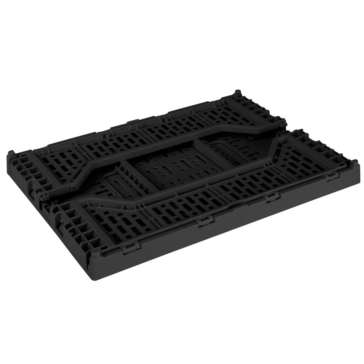 Fuller Black Foldable Basket - 15L